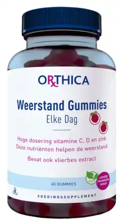 De Online Drogist Orthica Weerstand Gummies aanbieding