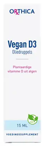 De Online Drogist Orthica D3 Vegan Oliedruppels aanbieding