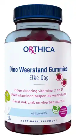 De Online Drogist Orthica Dino Weerstand Gummies aanbieding
