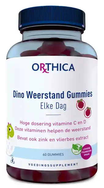 De Online Drogist Orthica Dino Weerstand Gummies aanbieding