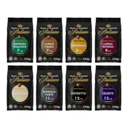 Koffievoordeel.nl Proefpakket - Italiaanse favorieten - 2 KG koffiebonen aanbieding