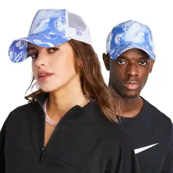 Foot Locker New Era NBA Unisex Trucker - Wit - Maat: One Size - Foot Locker aanbieding