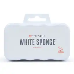 Foot Locker SofSole White Sponge Unisex Schoenverzorging - Zwart - Maat: One Size - Cleaner - Foot Locker aanbieding