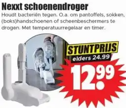 Dirk Nexxt schoenendroger aanbieding