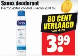 Dirk Sanex deodorant aanbieding