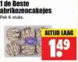 Dirk 1 de Beste abrikozencakejes aanbieding