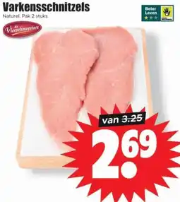 Dirk Varkensschnitzels aanbieding