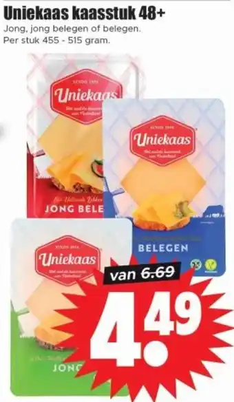 Dirk Uniekaas kaasstuk 48+ aanbieding