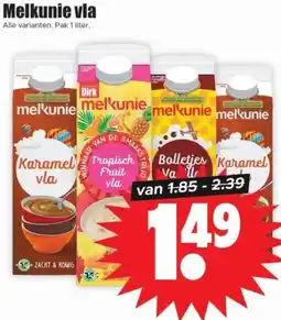 Dirk Melkunie vla aanbieding