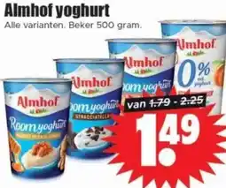 Dirk Almhof yoghurt aanbieding