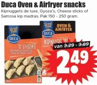 Dirk Duca Oven & Airfryer snacks aanbieding