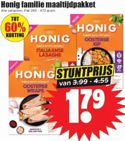 Dirk Honig familie maaltijdpakket aanbieding