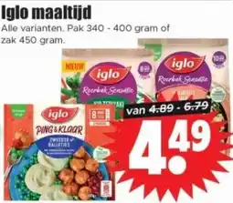 Dirk Iglo maaltijd aanbieding