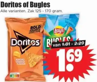 Dirk Doritos of Bugles aanbieding