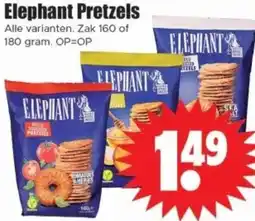 Dirk Elephant Pretzels aanbieding