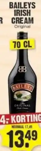 Dirk Baileys Irish Cream aanbieding