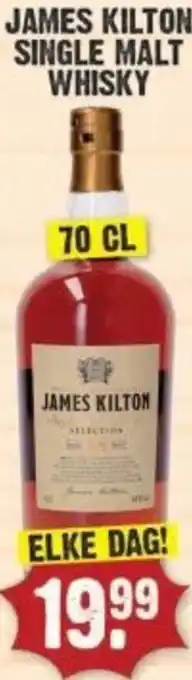 Dirk James Kilton Single Malt Whisky aanbieding