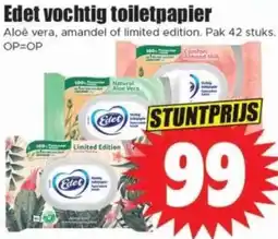 Dirk Edet vochtig toiletpapier aanbieding