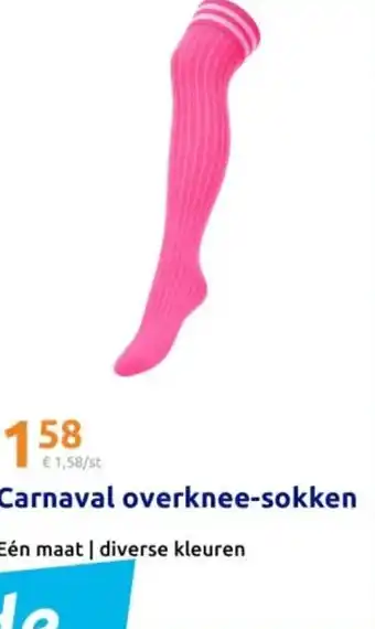 Action Carnaval overknee-sokken aanbieding