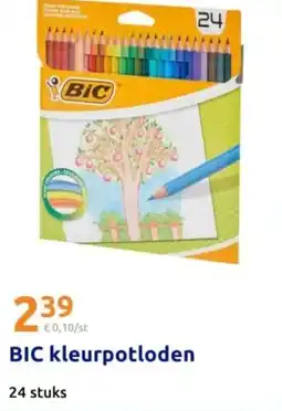 Action BIC kleurpotloden aanbieding