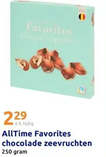 Action AllTime Favorites chocolade zeevruchten aanbieding