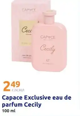 Action Capace Exclusive eau de parfum Cecily aanbieding