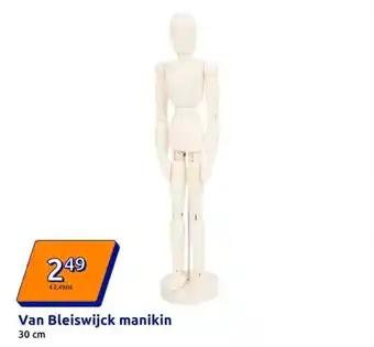 Action Van Bleiswijck manikin aanbieding