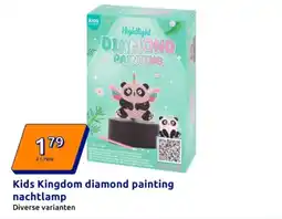 Action Kids Kingdom diamond painting nachtlamp aanbieding