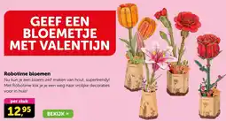 Boekenvoordeel Robotime bloemen aanbieding