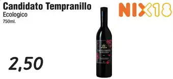 Budget Food Candidato Tempranillo aanbieding