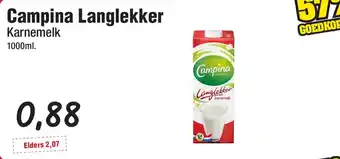 Budget Food Campina Langlekker aanbieding