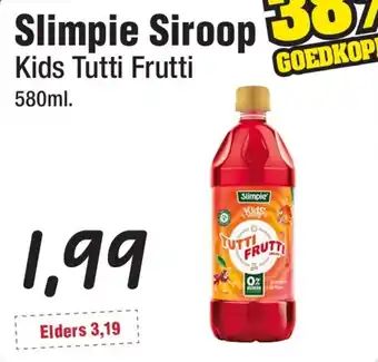 Budget Food Slimpie Siroop aanbieding