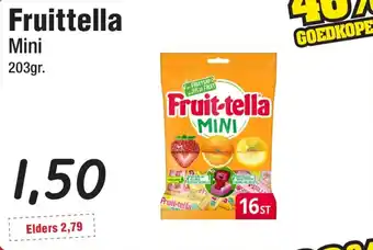 Budget Food Fruittella Mini aanbieding