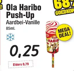 Budget Food Ola Haribo Push-Up aanbieding