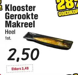 Budget Food Klooster Gerookte Makreel aanbieding