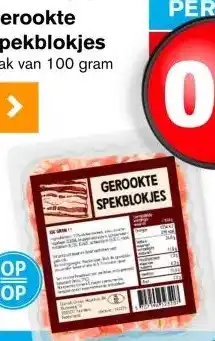 Hoogvliet Danish Crown gerookte spekblokjes aanbieding