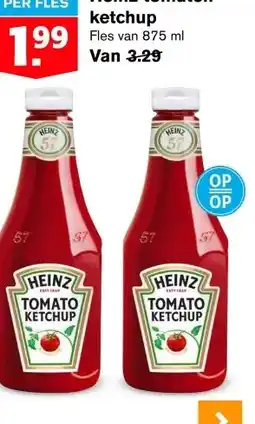 Hoogvliet Heinz tomaten ketchup aanbieding