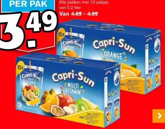 Hoogvliet Capri-Sun aanbieding