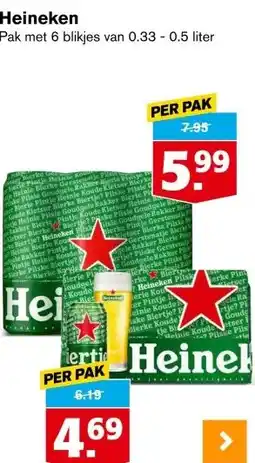 Hoogvliet Heineken aanbieding