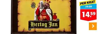 Hoogvliet Hertog Jan aanbieding