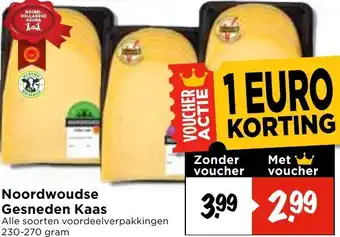 Vomar Voordeelmarkt Noordwoudse Gesneden Kaas aanbieding