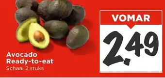 Vomar Voordeelmarkt Avocado Ready-to-eat aanbieding