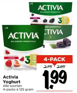 Vomar Voordeelmarkt Activia Yoghurt aanbieding