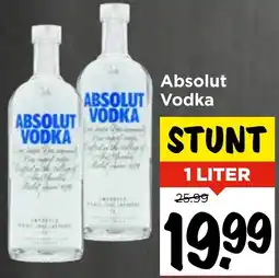 Vomar Voordeelmarkt Absolut Vodka aanbieding