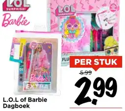 Vomar Voordeelmarkt L.O.L of Barbie Dagboek aanbieding