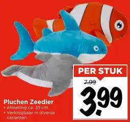 Vomar Voordeelmarkt Pluchen Zeedier aanbieding