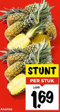 Vomar Voordeelmarkt Ananas aanbieding