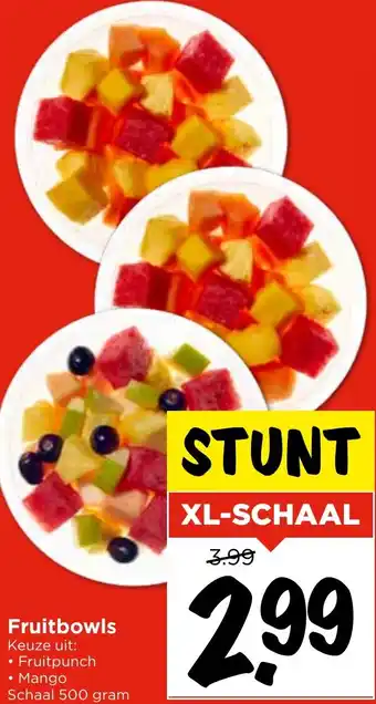 Vomar Voordeelmarkt Fruitbowls aanbieding