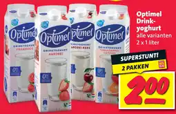 Nettorama Optimel Drinkyoghurt aanbieding