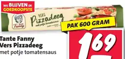 Nettorama Tante Fanny Vers Pizzadeeg aanbieding